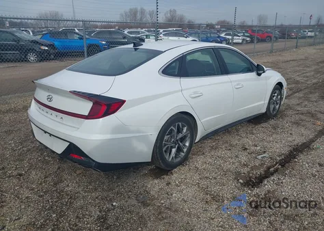 2020 Hyundai Sonata Sel z USA, uszkodzony, nr VIN 5NPEF4JAXLH011131
